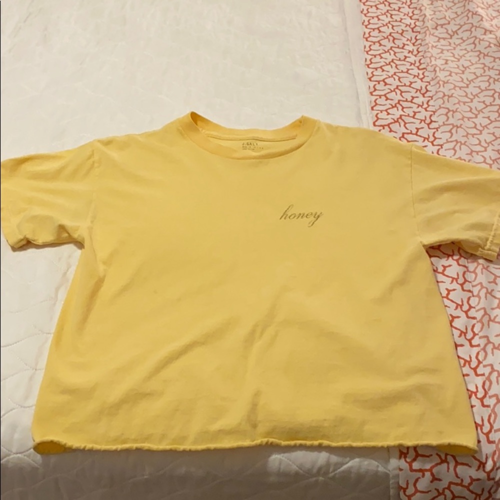 Brandy Melville Cropped “Honey” Top